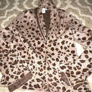 Belvedere sweater animal print size M